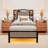 Upholstered Bed Frame With Led Lights & Charging Station-1676284723
