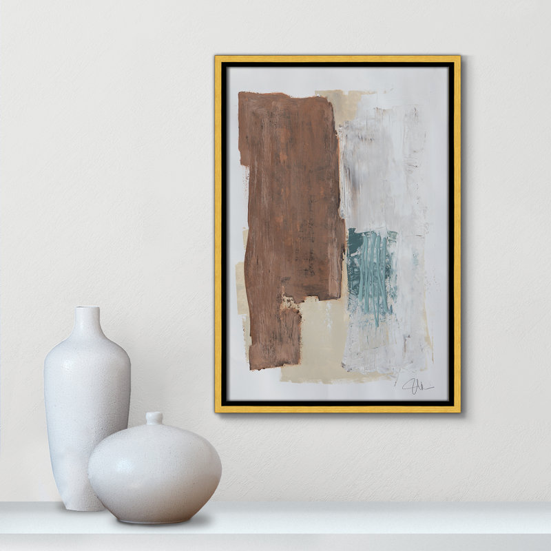 Together We Work " Together We Work I " by Filippo Ioco, 19.5'' H x 13.5'' W x 2'' D, Gold Framed