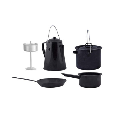 4 - Piece Metal Cookware Set