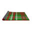 Tapis décoratif vert écossais privette-747468314