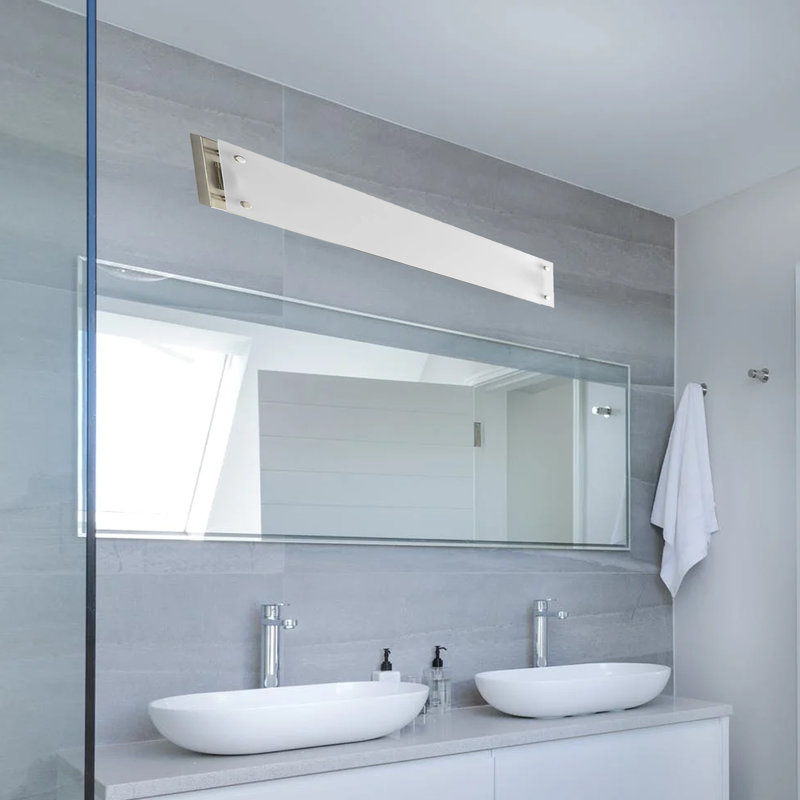 Hugh 3 - Light Dimmable Bath Bar, Brushed Nickel