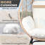 Chaise de patio en osier PE avec coussin en rotin, modèle 3-1336439369-1336439368