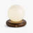 Valencia Portable LED Table Lamp with Wooden Base and Glass shade Best Use for Bedside or Office Desk Lamp-583500250