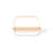 Bellwood Napkin Holder White/Natural