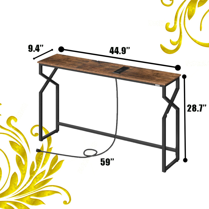 Console Tables, Walnut