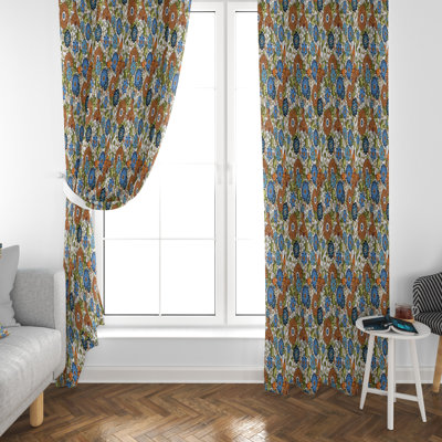 Ahupendra Room Darkening Curtain Pair