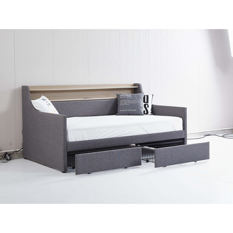 Sofas 79.5'' Faux Leather Sofa, Gray