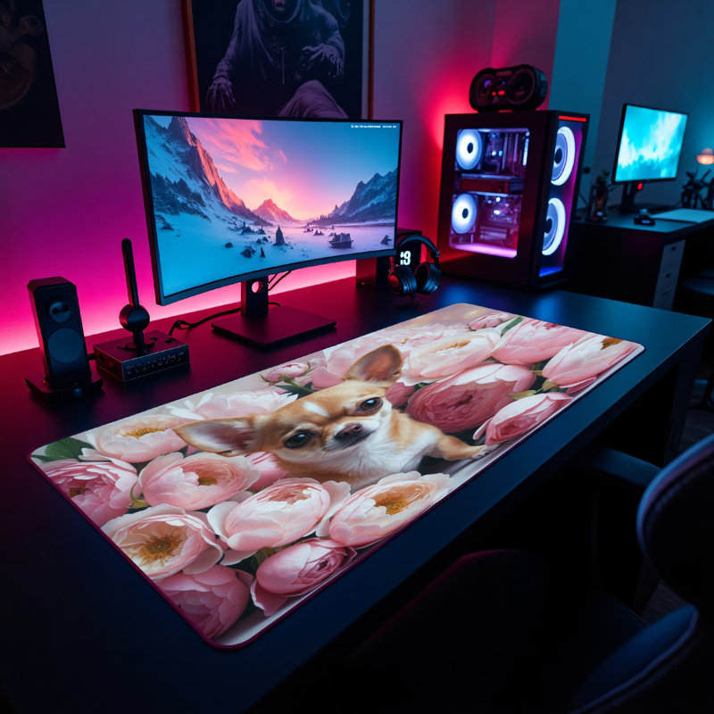 Polyester Desk Pad, 23.6x13.8