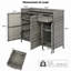 Armoire de rangement extérieure en osier 47,5 po-901121060