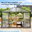 Serre en polycarbonate de 11 x 8,5 x 8,5 pi Grower’s Haven AMERLIFE