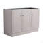 Meuble-lavabo autoportant 48 po avec 3 portes à fermeture en douceur (emballage KD) - Lavabo non compris-117193742-117193743