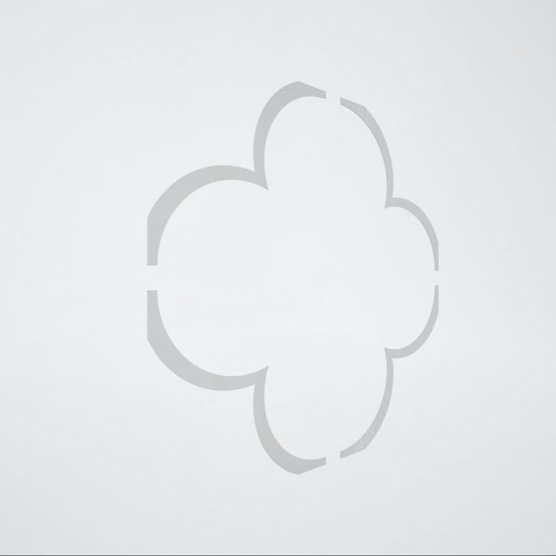 Panneaux de plafond décoratifs en acrylique 66, l 66 7/8 po x H 66 7/8 po x T 1/8 po, gris, 66.83" H x 66.83" W x 0.125" D