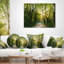 Coussin de soirée à imprimé paysage-1653571773-1653571761