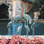 Curved and Straight Neck Crane Statue Set-9559104
