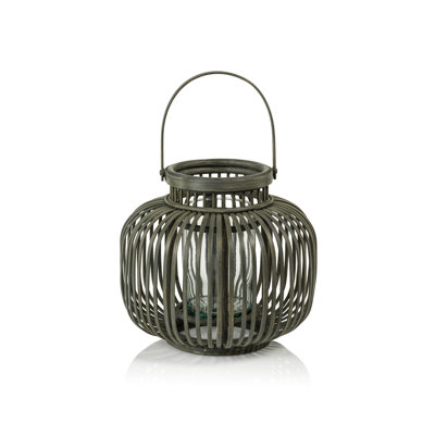 Dumai Bamboo Lantern Candle Holder