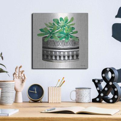 "Vase en cire de boue Cactus II" par Cindy Jacobs