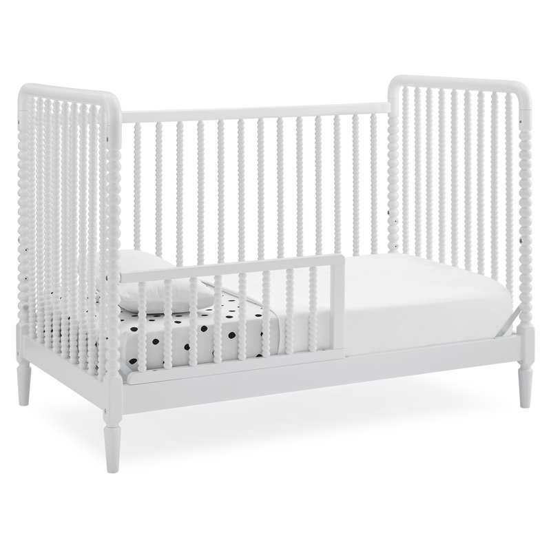 Saint 4-in-1 Convertible Crib, Bianca White, Crib