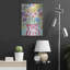 "Vase rouge de fleurs" par Linda Woods-1442838654