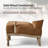 Williamstown 27.75"W Farmhouse Accent Chair With Solid Wood Armrests-134647291