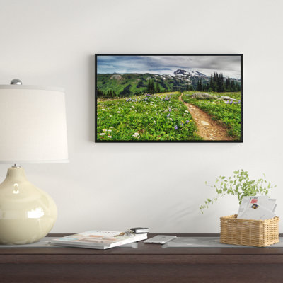 " Path Through Flowering Fields "