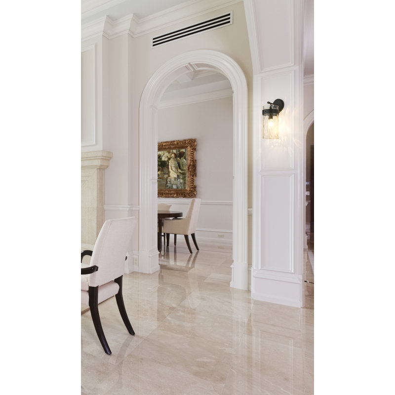 Aultman Armed Sconce, 15.5" H x 7.75" W x 6.5" D, Matte Black