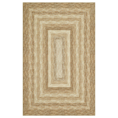 Machine Washable Rugs Braided Print Hallway Area Rugs Non-Slip Modern Geometric Soft Non-Shedding Kitchen for Bedroom