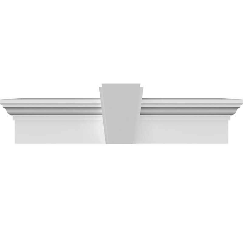 Endurathane Traditional Crosshead with Deco Keystone, 108 inches