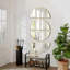 Ensemble de miroirs muraux en métal-102155820-102155821