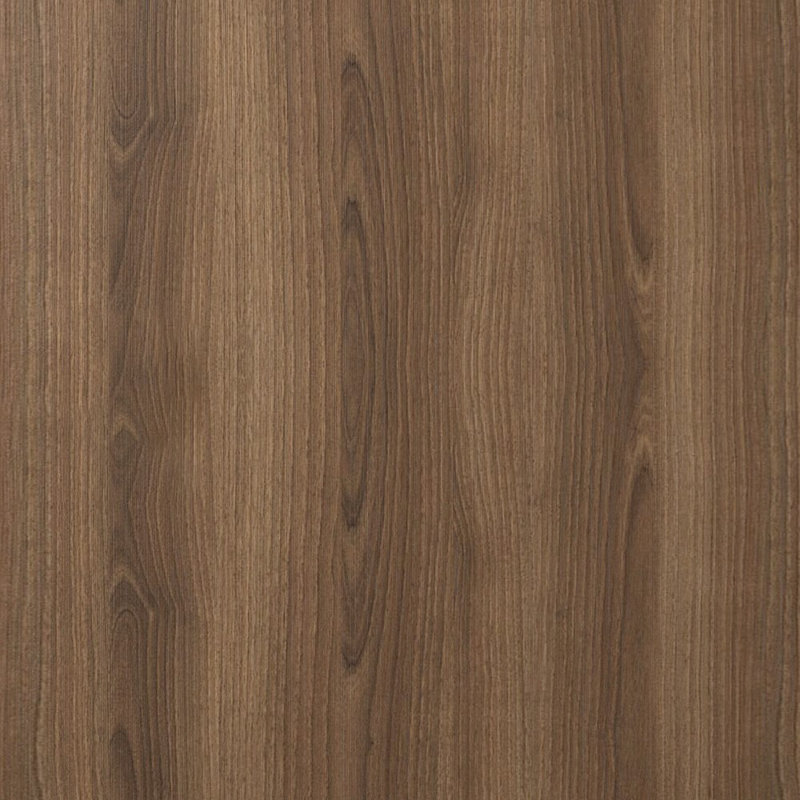 Porte standard à panneaux en bois préfinie, Noyer, 23,875 po x 95,24 po