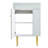 Dolene 21.6'' Single Bathroom Vanity with Ceramic Top