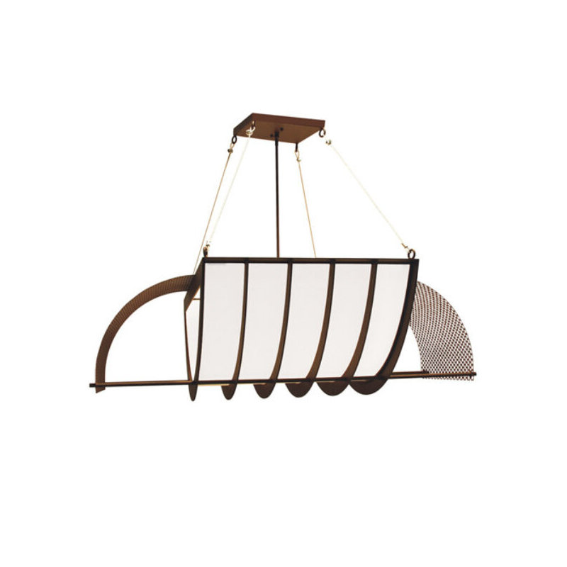 Nalda 4 - Light Pendant, Gilded Tobacco