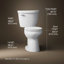 Toilette Cimarron 1,28 GPF ronde deux pièces à faible consommation d'eau (siège non inclus)-57909343-101379253