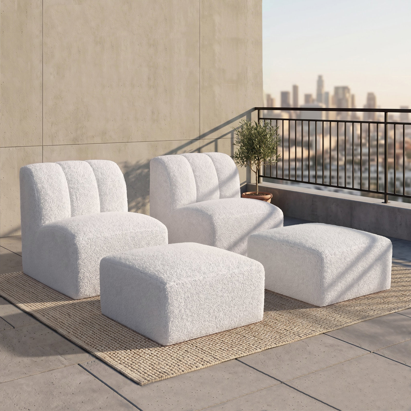 Praia 56" Sunbrella® Patio Sectional
