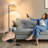 Latitude Run 61.5" Arc Floor Lamp with Remote Control-1745331580