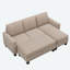 Canapé modulaire réversible avec repose-pieds de 81 po de largeur Reith