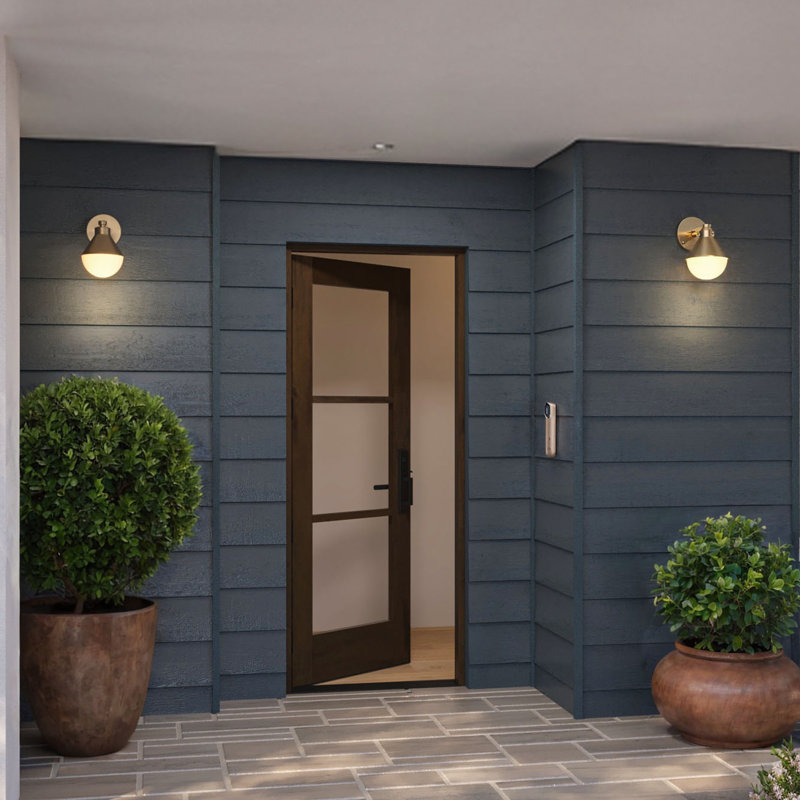 G103-SW-80 | Porte simple 80 po, extérieur pré-monté RTA, SDL 3 Lite, bois d'acajou brut, 33.75" x 82" [32" Door]