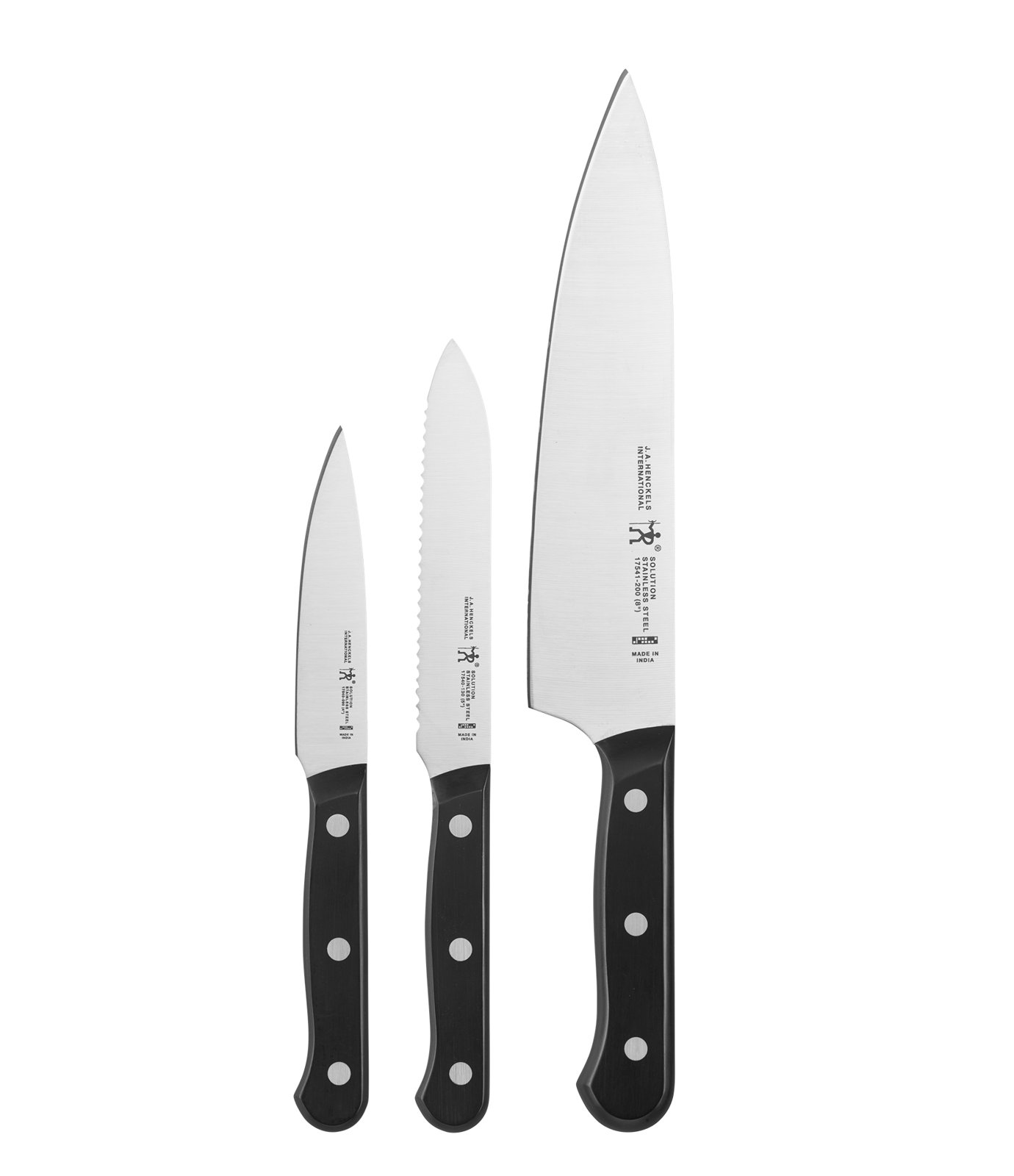 HENCKELS Solution 3-Piece Starter Knife Set