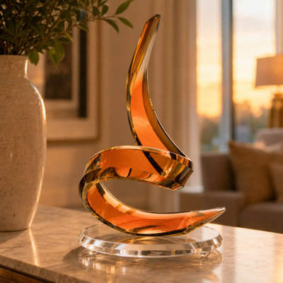 Zameir Acrylic Sculpture  