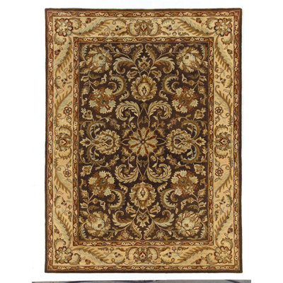 Osblek Hand Tufted Wool Oriental Indoor Rug