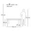Abia Glass Semi Flush Mount-20873988