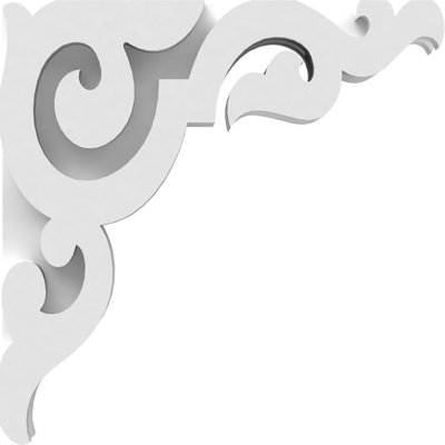 1 7/8"W X 8"D X 8"H Rotherham Architectural Grade PVC Corbel
