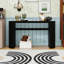 Console Farmhouse avec tablette ouverte-1481252664