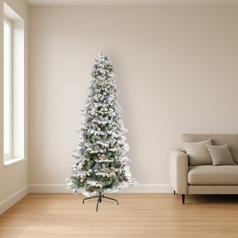 90' H Lighted Artificial Christmas Tree