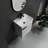 Wall-mounted Bathroom Vanity With Ceramic Sink