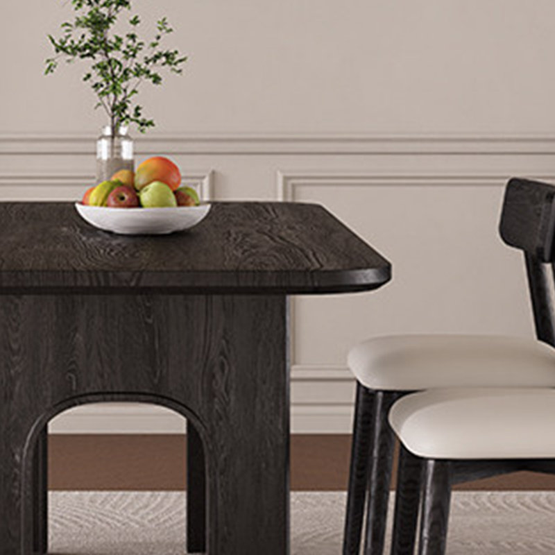Table de salle à manger haut de gamme, 5 Pieces: Table, 4 Chairs, 29.52" H x 70.86" W x 31.49" D