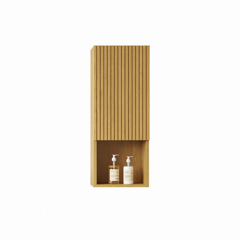 Tall Bathroom Wall Mounted Cabinet, Narrow Storage Cabinet With Door And Shelves, Suitable For Small Spaces, Applicable To Bathroom, Living Rooms And Laundry