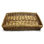 Brown Rectangular Willow Tray