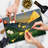 Ambesonne Appalachian Cutting Board Large Size Newfound Gap Sunset Multicolor