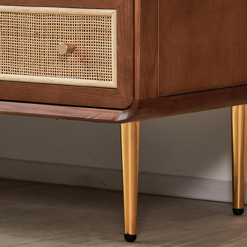 Retro minimalist drawer storage cabinet