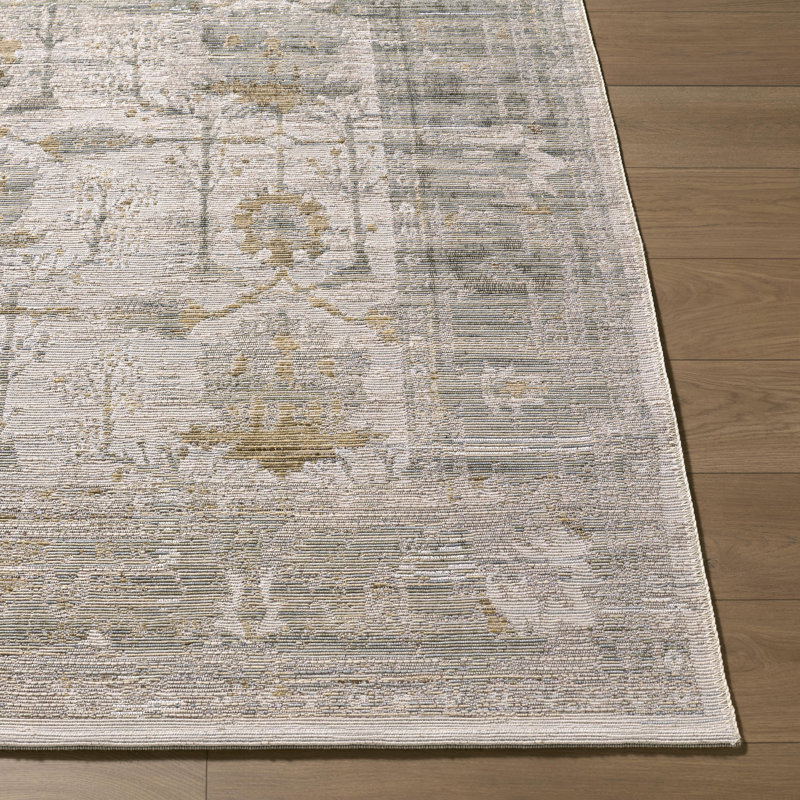 Tapis tissé à la machine Cadelaria, Rectangle 5 pi 3 po x 7 pi